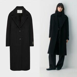 ARITZIA Wilfred THE ONLY COAT Black XXS